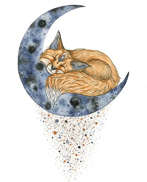&quot;Fox Moon&quot; by Nikki Laxar