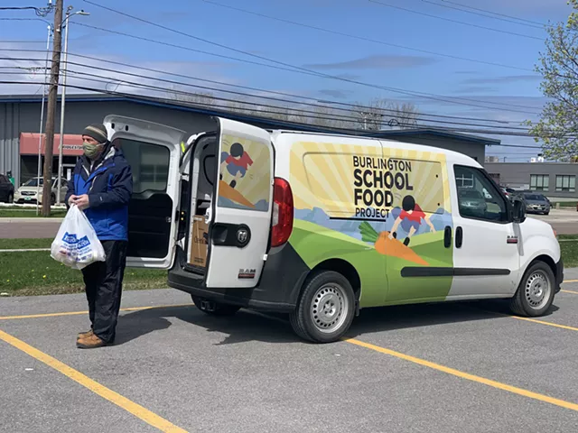 School Distribution Sites Provide Food, Toys for Burlington Kids (2)