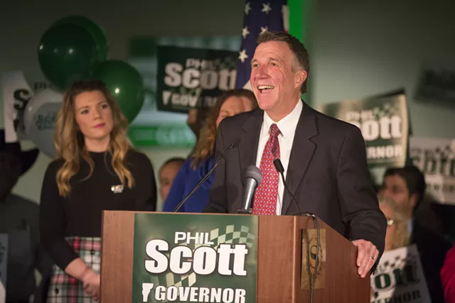 At Robust Rally, Phil Scott Calls for &lsquo;Focus on Fundamentals&rsquo;