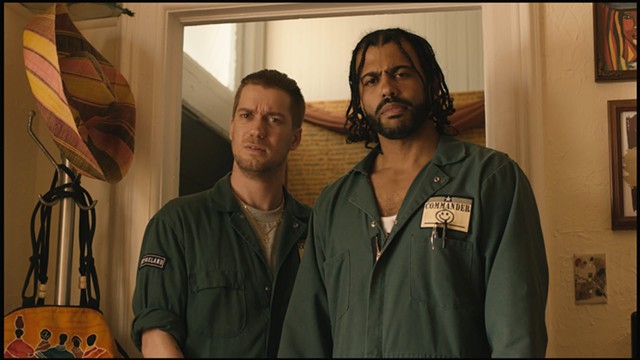 Rafael Casal and Daveed Diggs as childhood friends in Blindspotting - COURTESY OF LIONSGATE