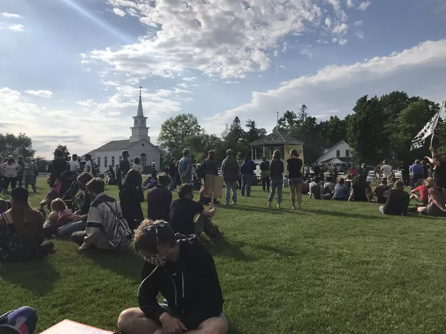 Trio With Confederate Flag Interrupts Anti-Racism Rally in Craftsbury