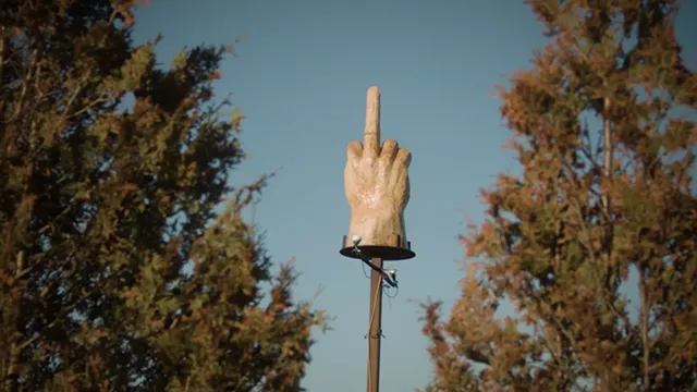 New Short Film Explores the Backstory to Westford's Massive Middle Finger