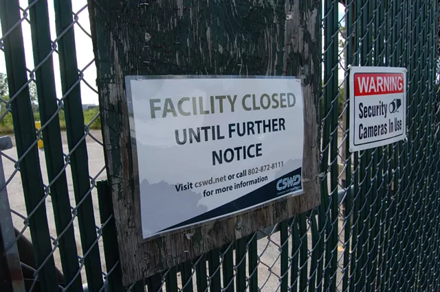 Burlington, Richmond Trash Drop-Off Centers Remain Shuttered