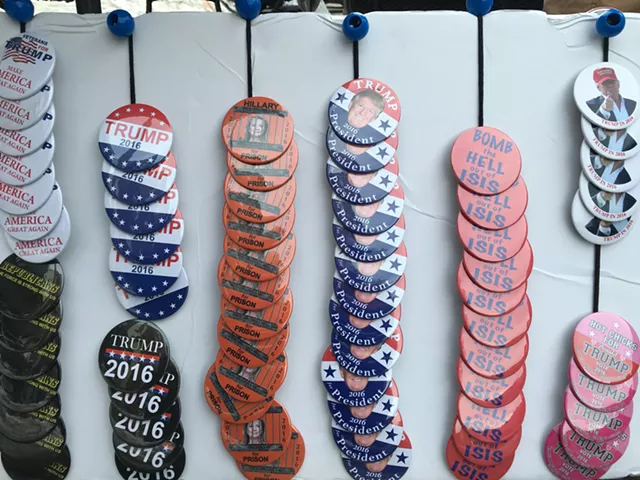 Burlington Braces For Trump; Line Begins At 4:30 a.m.