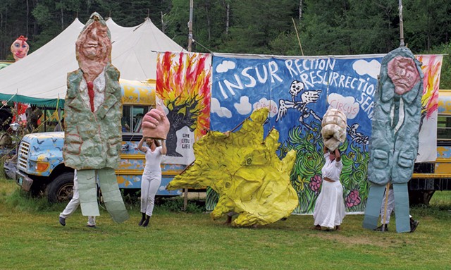 Bread and Puppet Theater in Glover - PHOTOS COURTESY OF STEPHEN MEASE