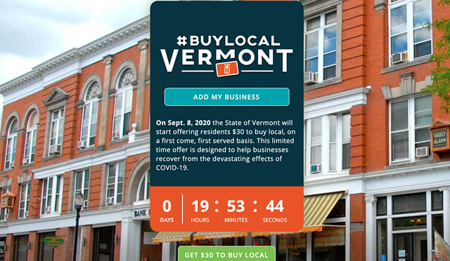 Vermonters Swarm Website in Search of 'Buy Local' Coupons