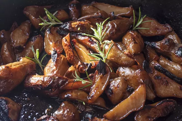 Farmers Market Kitchen: Glazed Sunchokes With Calendula