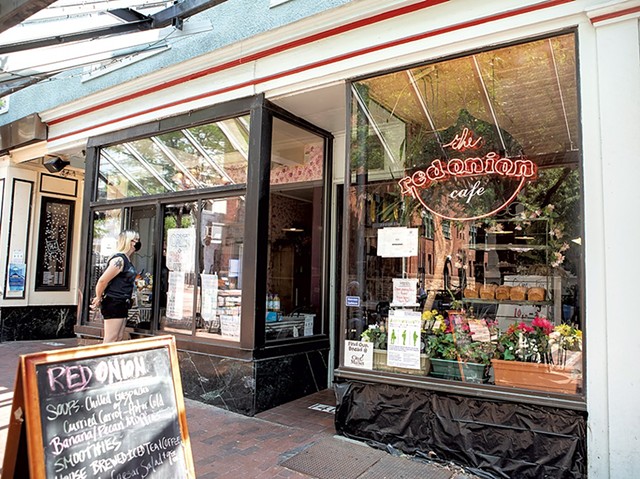 Red Onion Café on Church Street - FILE: LUKE AWTRY ©️ SEVEN DAYS