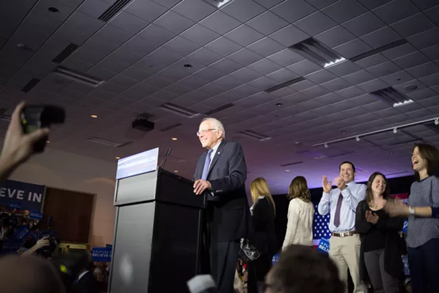 'Tie Ballgame': Sanders Hits a Home Run in Iowa