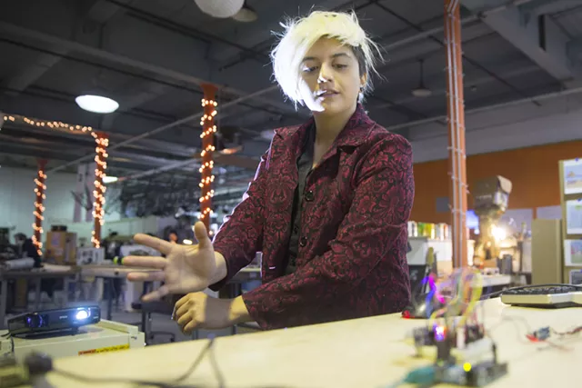 Generator Maker-in-Residence's Installation 'Sees Sound'