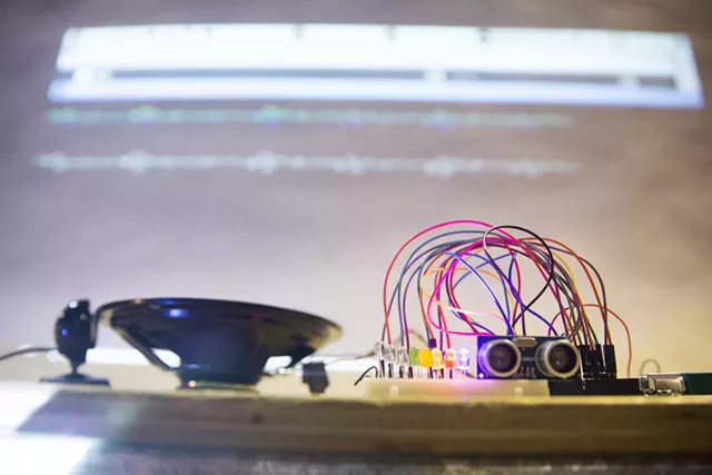 Generator Maker-in-Residence's Installation 'Sees Sound'