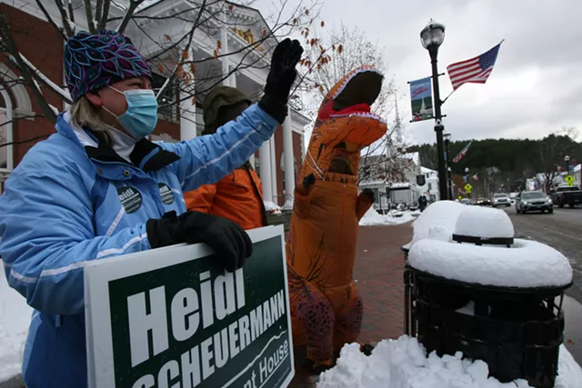 Citing Civic Duty and Tradition, Vermonters Make Snowy Treks to the Polls (2)