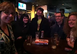 Burlington Supporters Cheer on Hometown Candidate