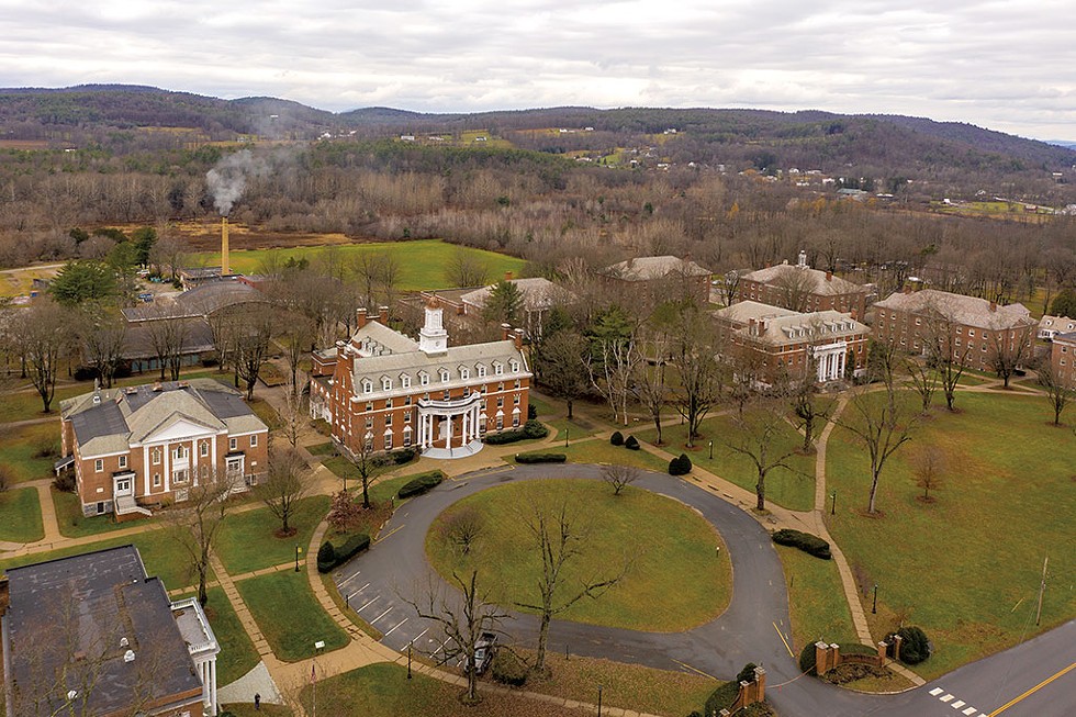 The Green Mountain College campus in Poultney - CALEB KENNA