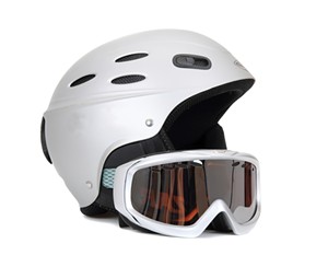 Helmet and ski goggles - &copy; TOMBAKY | DREAMSTIME.COM