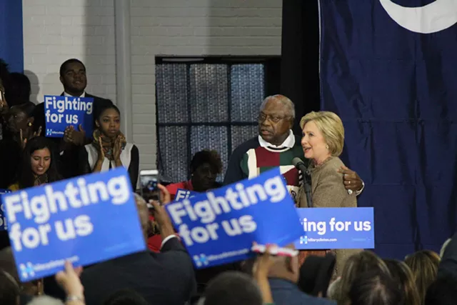 Clinton and Sanders Battle for Orangeburg, S.C.