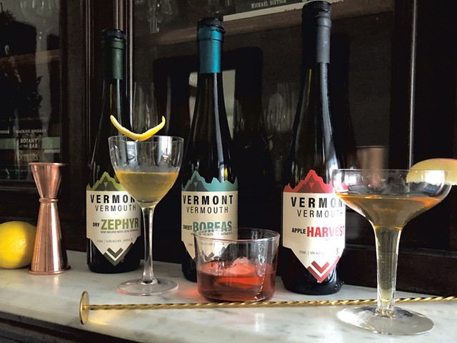 Cocktails made with Vermont Vermouth - JORDAN BARRY