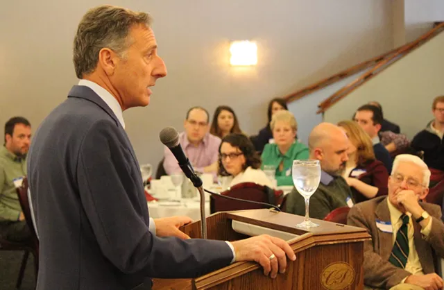 Montpeculiar: One Foot Out the Door, Shumlin Plays Media Critic