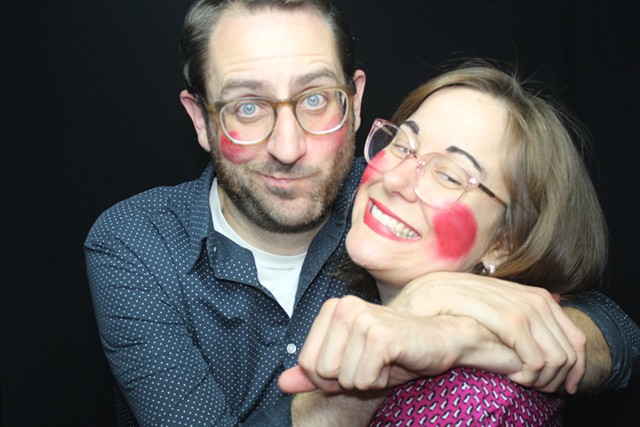 Vermont Comedy Club owners Nathan Hartswick and Natalie Miller - COURTESY OF NATHAN HARTSWICK
