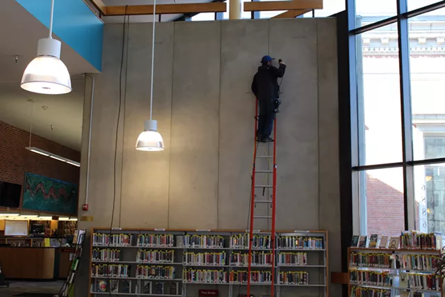 Check It Out: Very Big Art at the Fletcher Free Library