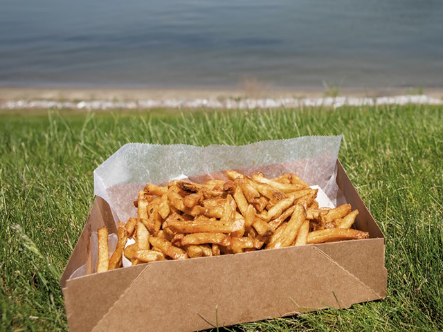 Maple fries at Fry Daze - LUKE AWTRY