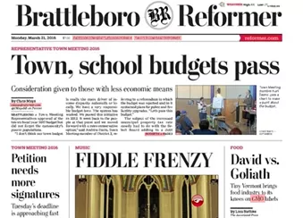 Media Note: Massachusetts Group to Buy Southern Vermont Newspapers