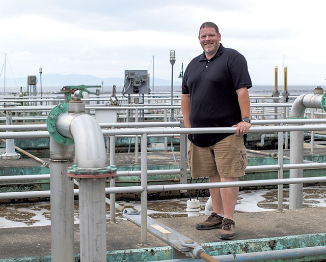 Matt Dow, Wastewater facilities manager, Burlington - LUKE AWTRY