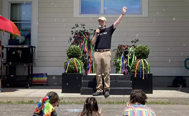 Students Lead the Way in Hinesburg&rsquo;s First-Ever Pride Parade