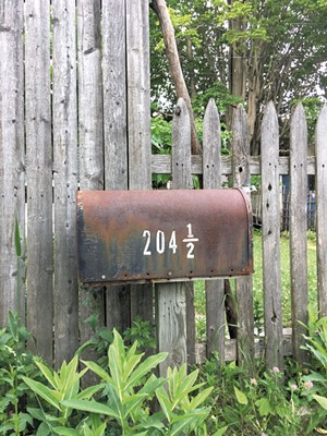 The mailbox at 204 1/2 North Avenue - PAULA ROUTLY