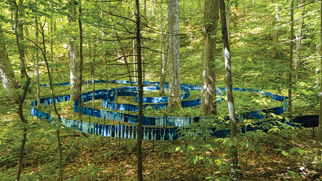Installation at Equinox Highlands Natural Area - COURTESY OF MICHAEL SACCA