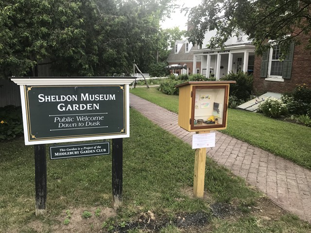 Free Little Art Gallery at the Henry Sheldon Museum in Middlebury - SALLY POLLAK ©️ SEVEN DAYS