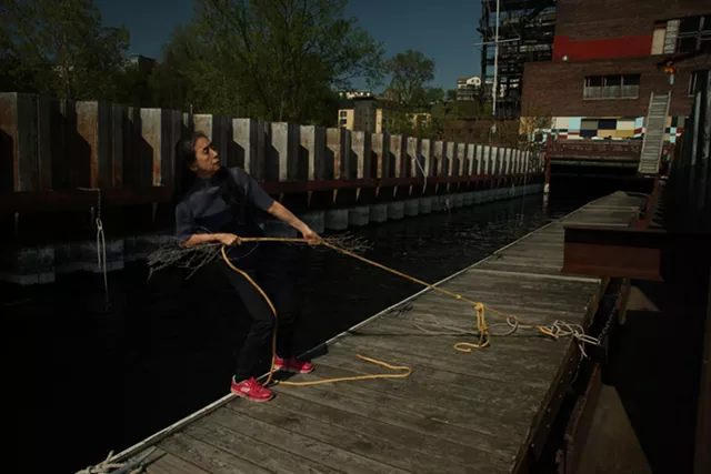 Eiko Otake Performs 'A Body' at the Moran Plant