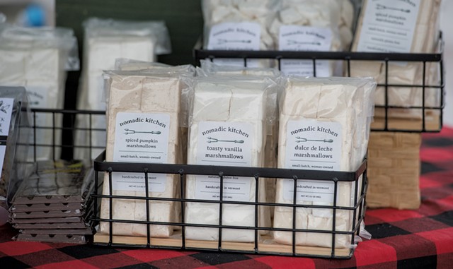 A variety of Nomadic Kitchen's handcrafted marshmallows - DARIA BISHOP