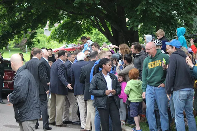 At His Burlington Home, Sanders and Supporters Plot Next Steps
