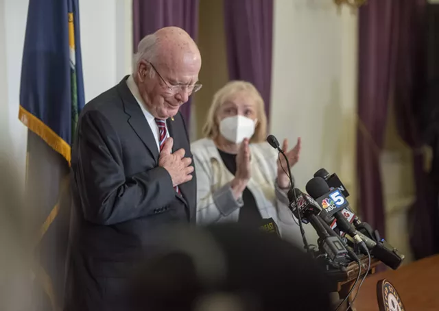 Leahy Won't Seek Reelection Next Year