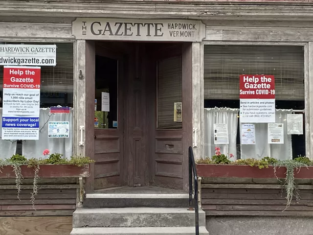 Media Note: Amid Money Woes, Hardwick Gazette to Sell Its Building