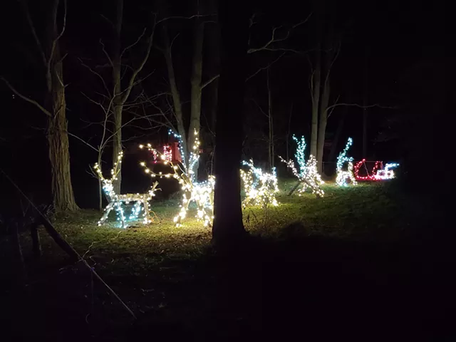 Buoy Tree Lights Up North Ferrisburgh (3)