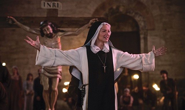 SISTERS ARE DOING IT FOR THEMSELVES Efira plays a Renaissance nun with a bit of a God complex in Verhoeven's surprisingly thoughtful drama. - COURTESY OF IFC FILMS