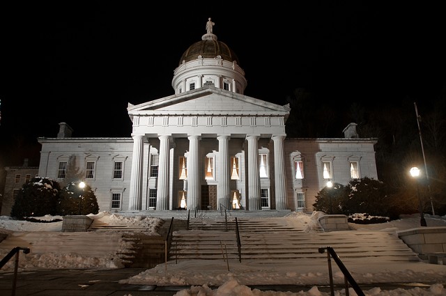 The Vermont Statehouse - DREAMSTIME