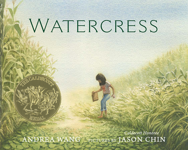 'Watercress' illustrated by Jason Chin - COURTESY OF AMERICAN LIBRARY ASSOCIATION