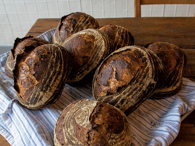 Loaves from Downhill Bread - CALEB KENNA