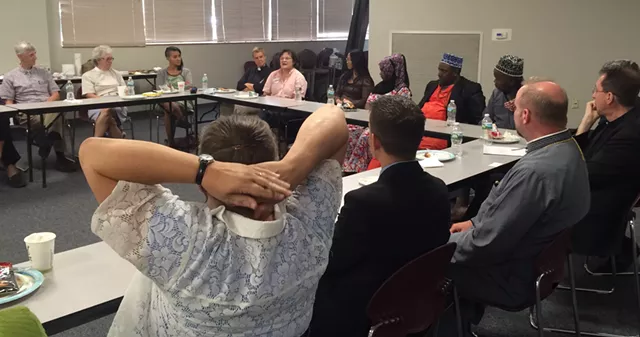 Burlington Cops and Clergy Break Bread and Talk About Diversity