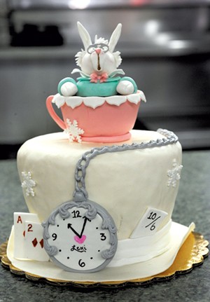 Papineau's Alice in Wonderland cake - JEB WALLACE-BRODEUR
