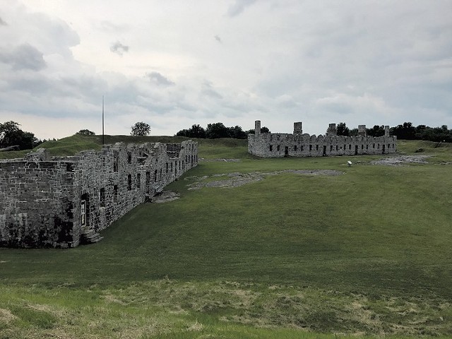 The forts' remains - COURTESY OF BENJAMIN ROESCH
