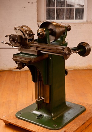A milling machine at the Precision Museum - COURTESY OF THE PRECISION MUSEUM