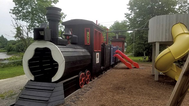 Cambridge Junction Trailhead Playground - COURTESY OF LAIRD MACDOWELL