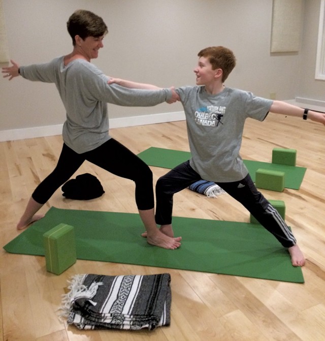 Josh Kramer Yoga - Warrior 2 is a powerful standing pose - like a