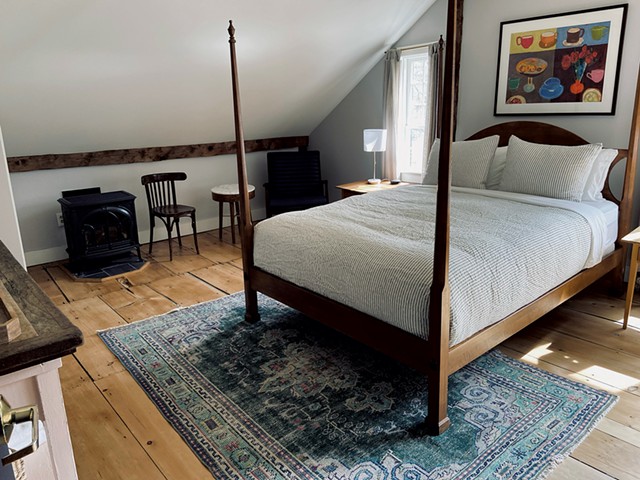 A guest room at the Tillerman - COURTESY