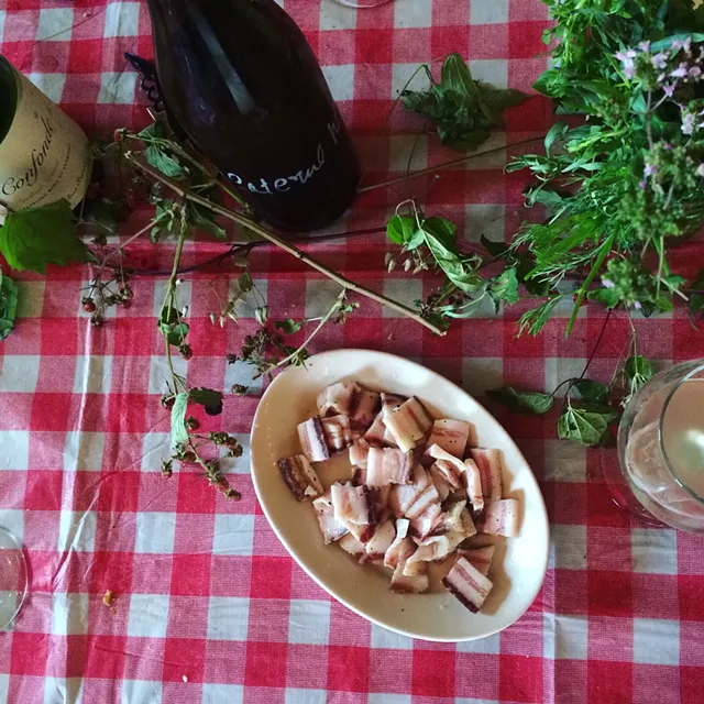 Lunch at La Garagista Farm With Wine Writer Alice Feiring