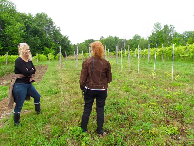 Lunch at La Garagista Farm With Wine Writer Alice Feiring
